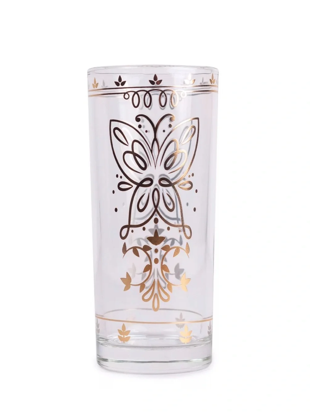 Disney Drink Glass - Encanto - Butterfly And Filigree  (4 GLASSES)